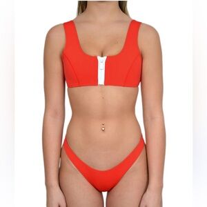 Hoaka red Bikini Set